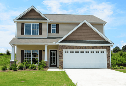 Exterior shot of a house